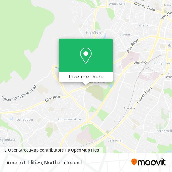 Amelio Utilities map