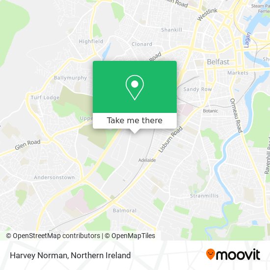 Harvey Norman map