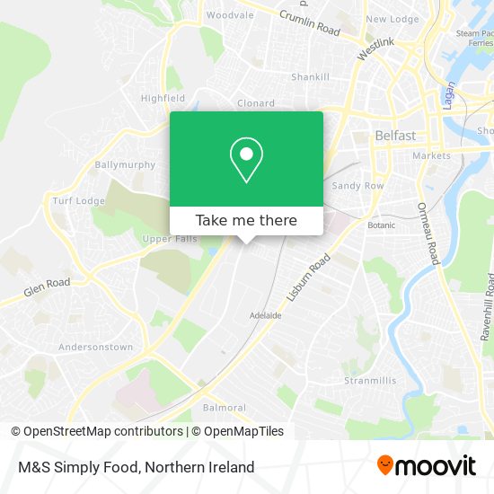 M&S Simply Food map