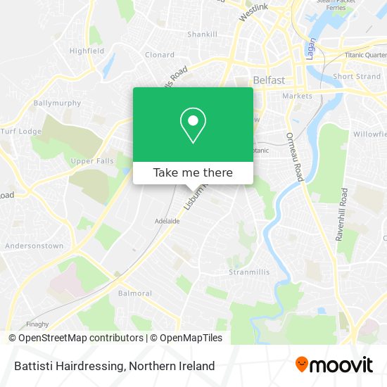 Battisti Hairdressing map