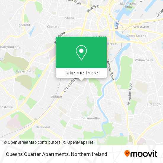 Queens Quarter Apartments map