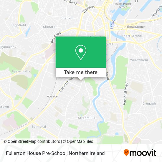 Fullerton House Pre-School map