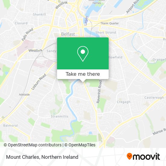 Mount Charles map