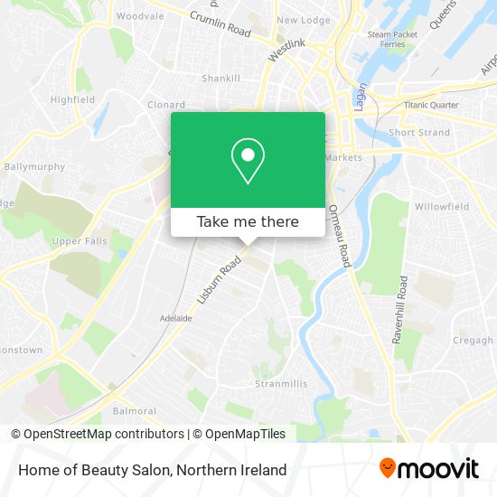 Home of Beauty Salon map