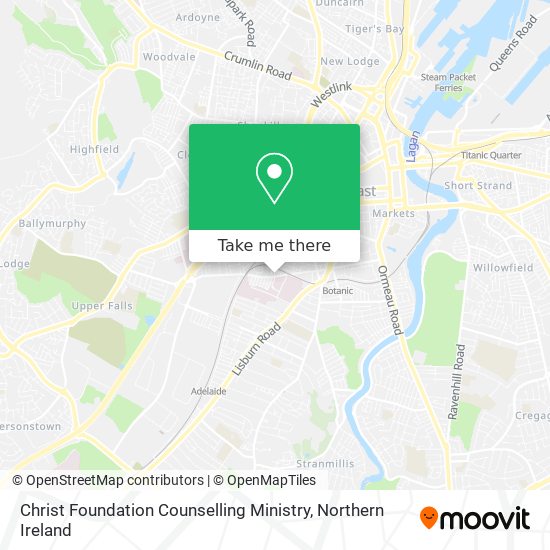 Christ Foundation Counselling Ministry map