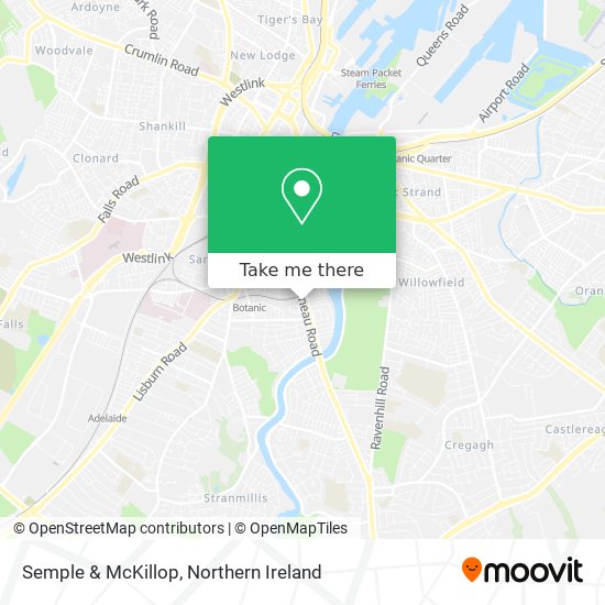 Semple & McKillop map