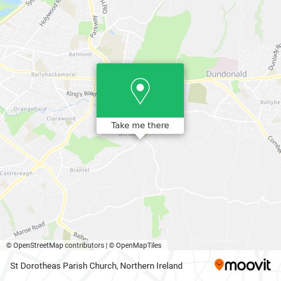 St Dorotheas Parish Church map