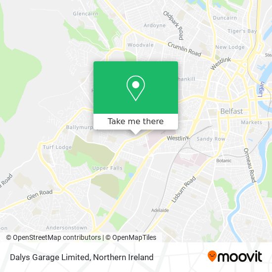 Dalys Garage Limited map