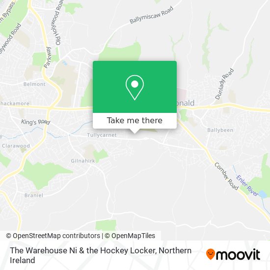 The Warehouse Ni & the Hockey Locker map