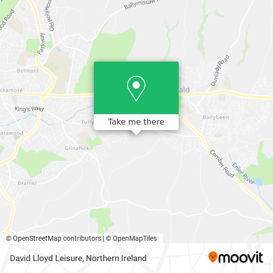 David Lloyd Leisure map