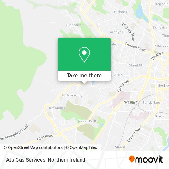 Ats Gas Services map