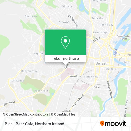 Black Bear Cafe map