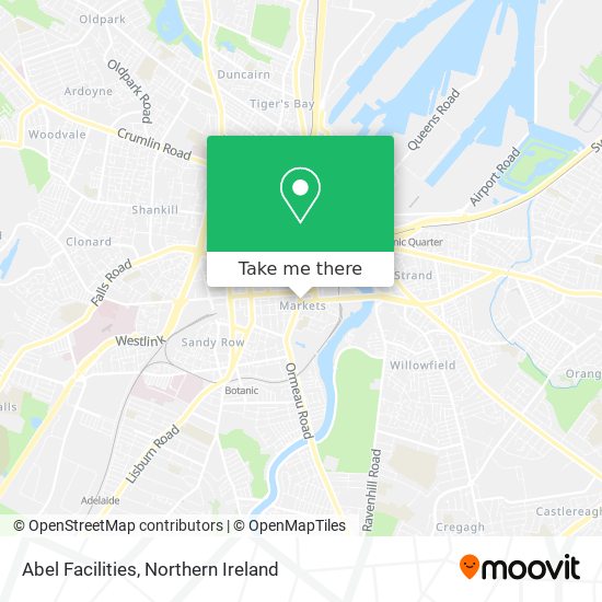 Abel Facilities map