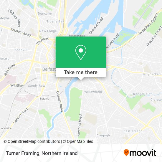 Turner Framing map