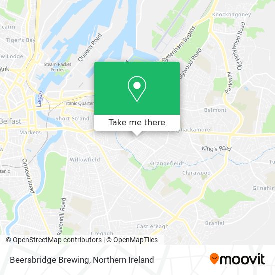 Beersbridge Brewing map