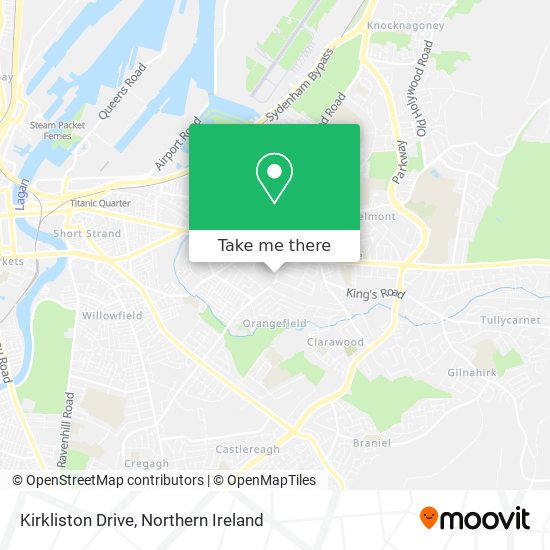 Kirkliston Drive map