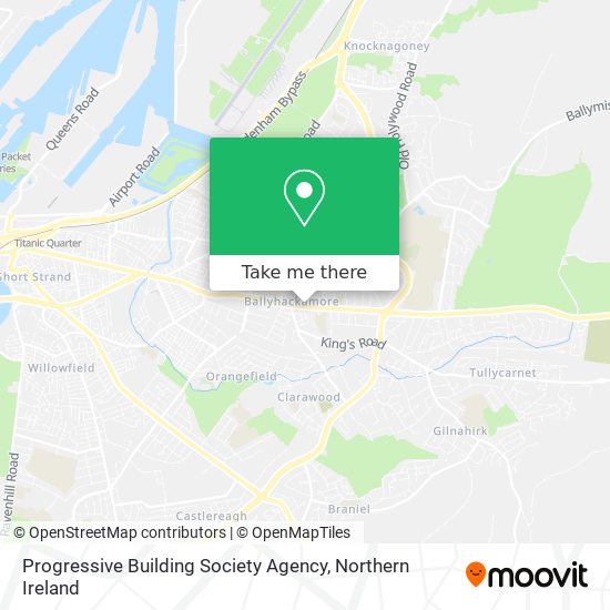 Progressive Building Society Agency map