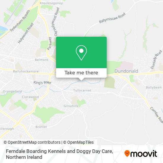 Ferndale Boarding Kennels and Doggy Day Care map