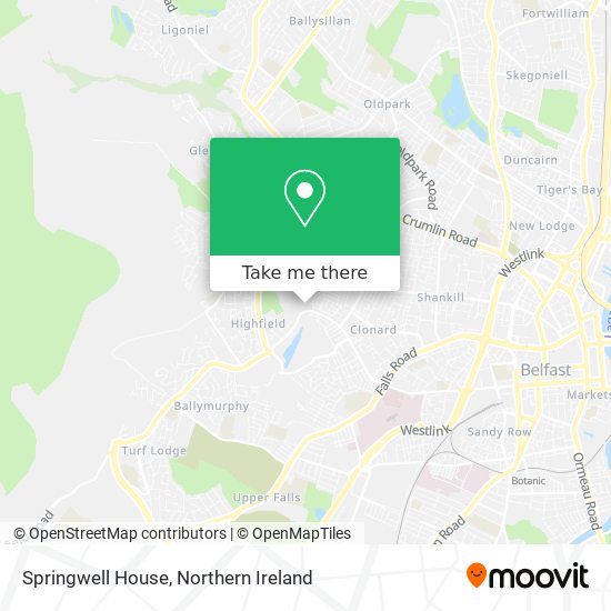 Springwell House map
