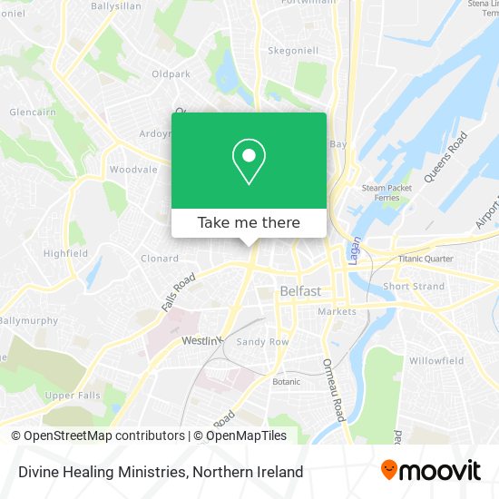 Divine Healing Ministries map