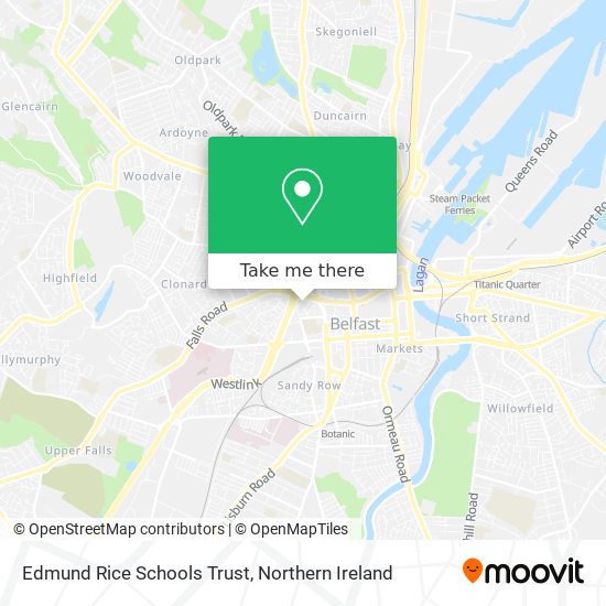 Edmund Rice Schools Trust map