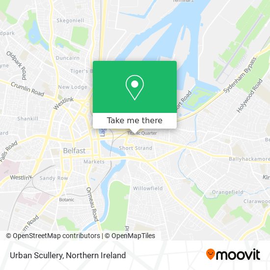Urban Scullery map