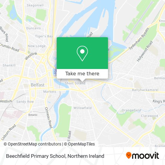 Beechfield Primary School map