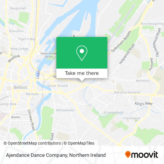 Ajendance Dance Company map