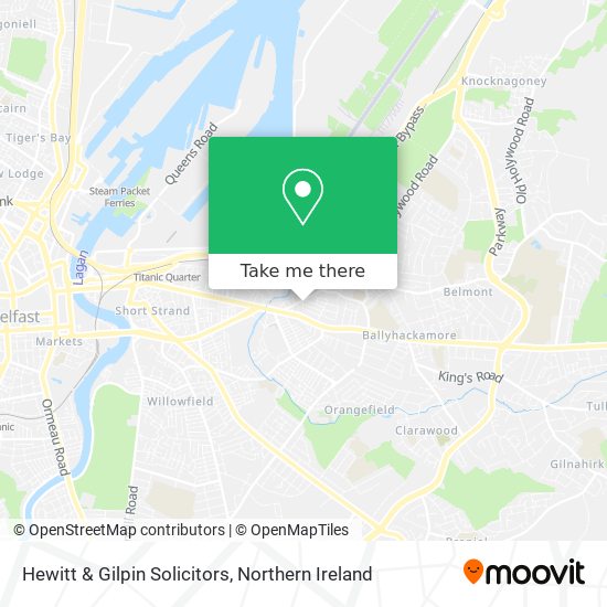 Hewitt & Gilpin Solicitors map