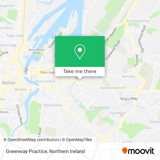 Greenway Practice map