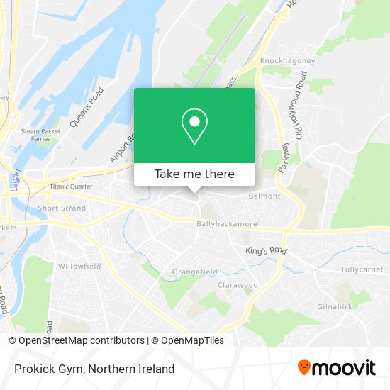 Prokick Gym map