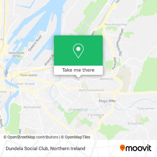 Dundela Social Club map