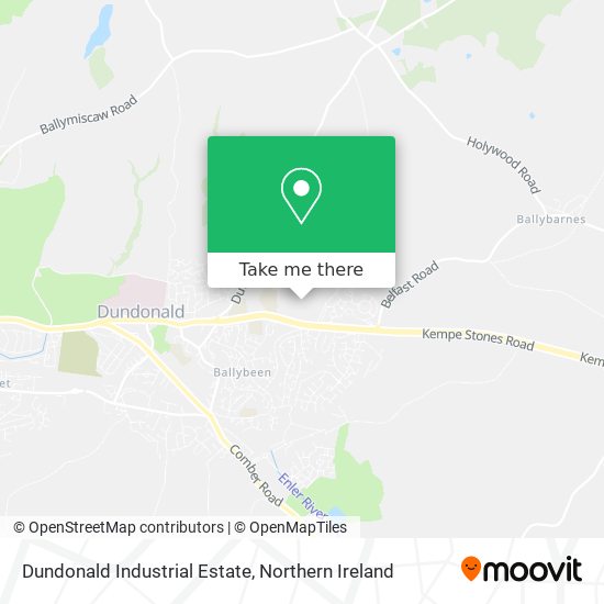 Dundonald Industrial Estate map
