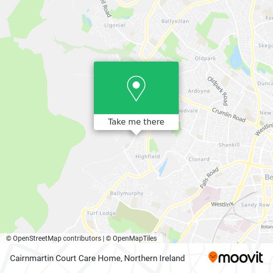 Cairnmartin Court Care Home map