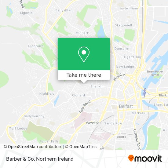 Barber & Co map