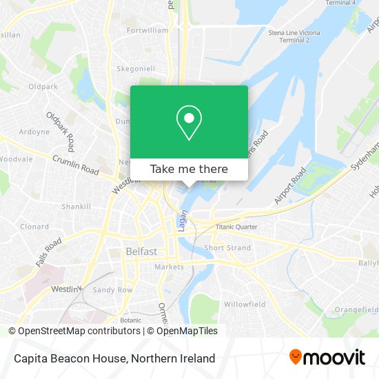 Capita Beacon House map