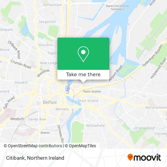 Citibank map