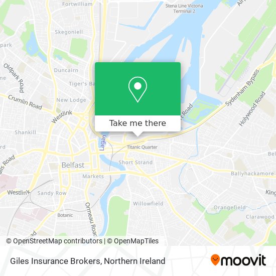 Giles Insurance Brokers map