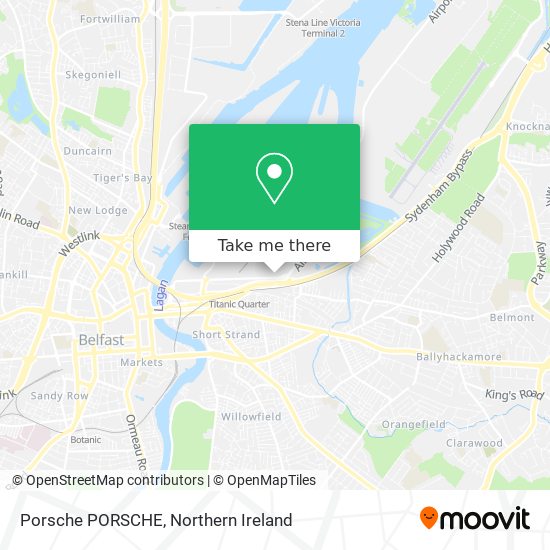 Porsche PORSCHE map