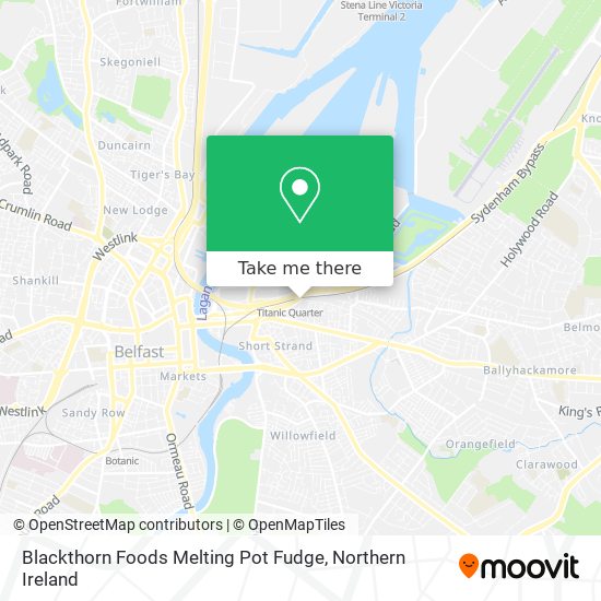 Blackthorn Foods Melting Pot Fudge map