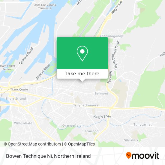 Bowen Technique Ni map