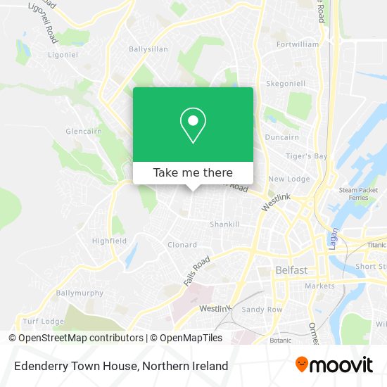 Edenderry Town House map