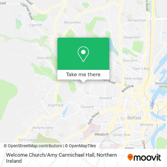 Welcome Church / Amy Carmichael Hall map