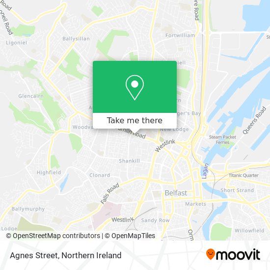 Agnes Street map
