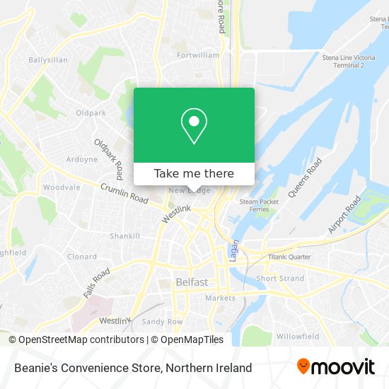 Beanie's Convenience Store map