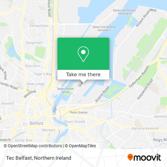 Tec Belfast map