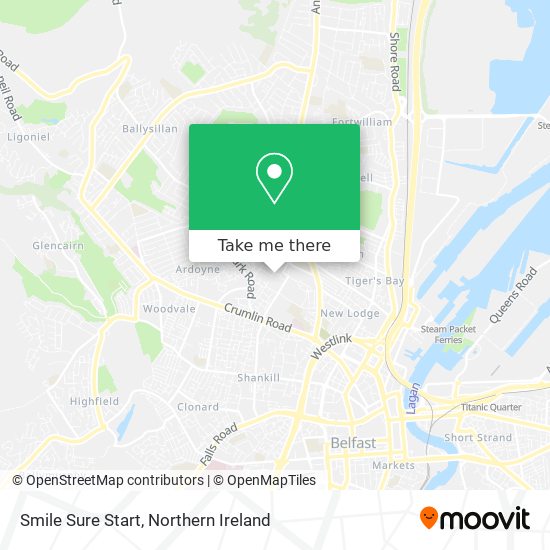 Smile Sure Start map