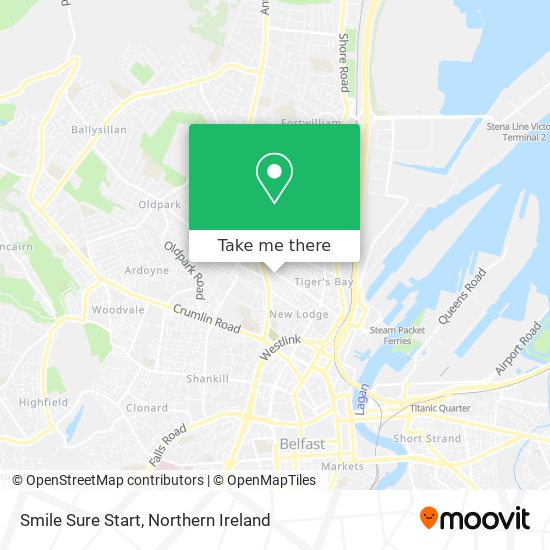 Smile Sure Start map