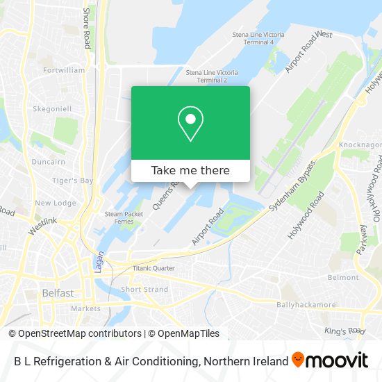 B L Refrigeration & Air Conditioning map