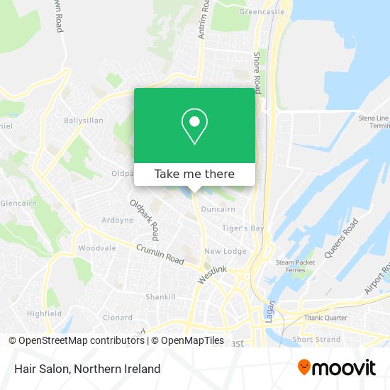Hair Salon map